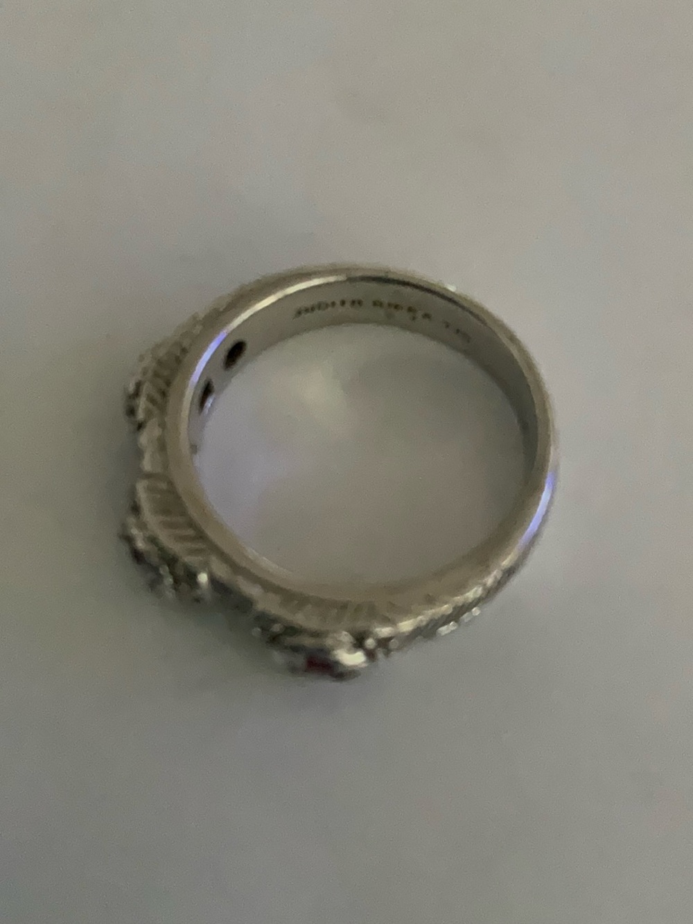 Judith Ripka Ruby ring - Picture 5 of 5
